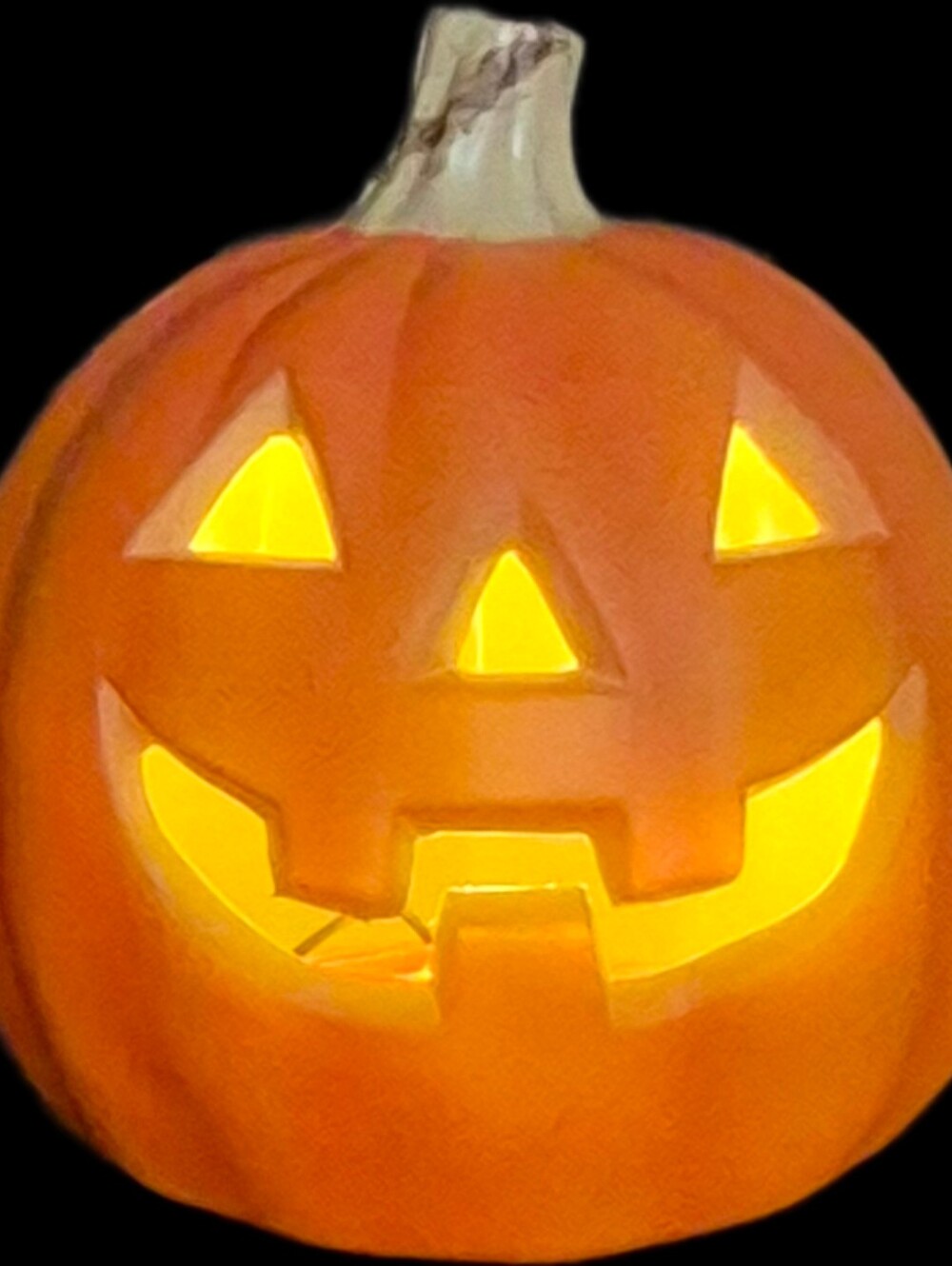 Lighted Pumpkin